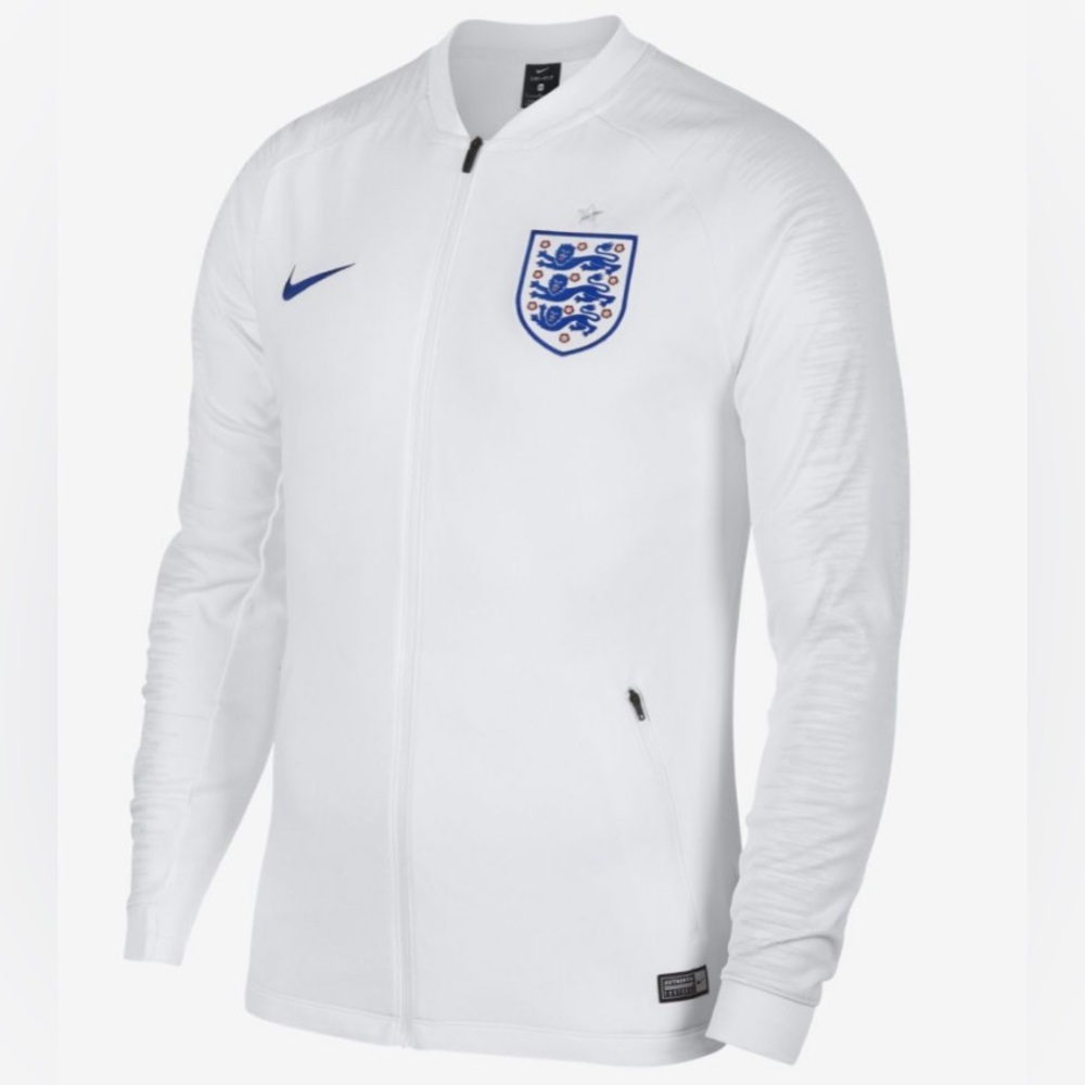 Nike Authentic England Soccer Anthem Jacket 893588-101 Men’s Size XXL
